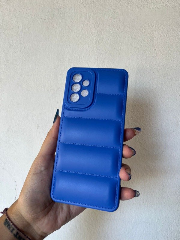 Producto - A52 funda puffer azul