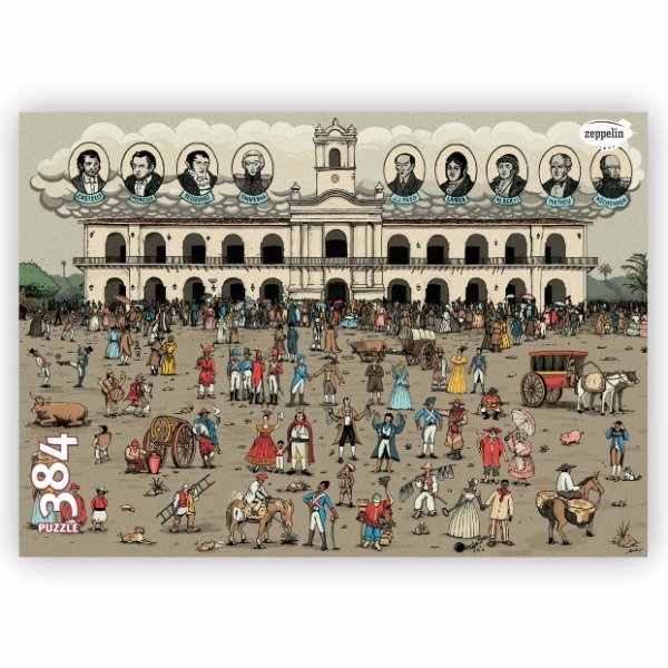Producto - Puzzle Zeppelin 384 Cabildo Abierto [Alquiler]