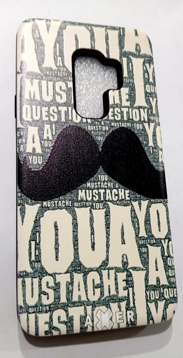 Producto - Funda Rigida Alto impacto Bigote para Samsung S9 Plus