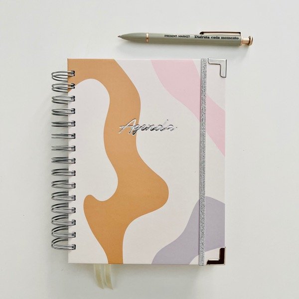 Producto - Agenda Perpetua SEMANAL Fluir Colores