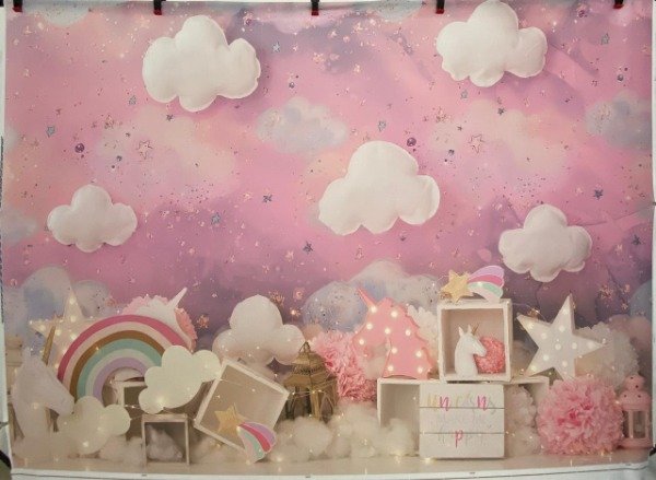Producto - FONDO UNICORNIO NUBES NENA CON FALLA T 200X150 NA 022