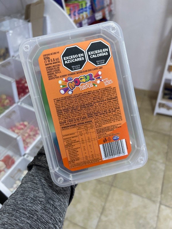 Producto - TUBITOS MOGUL MIX FRUTAL 100GR