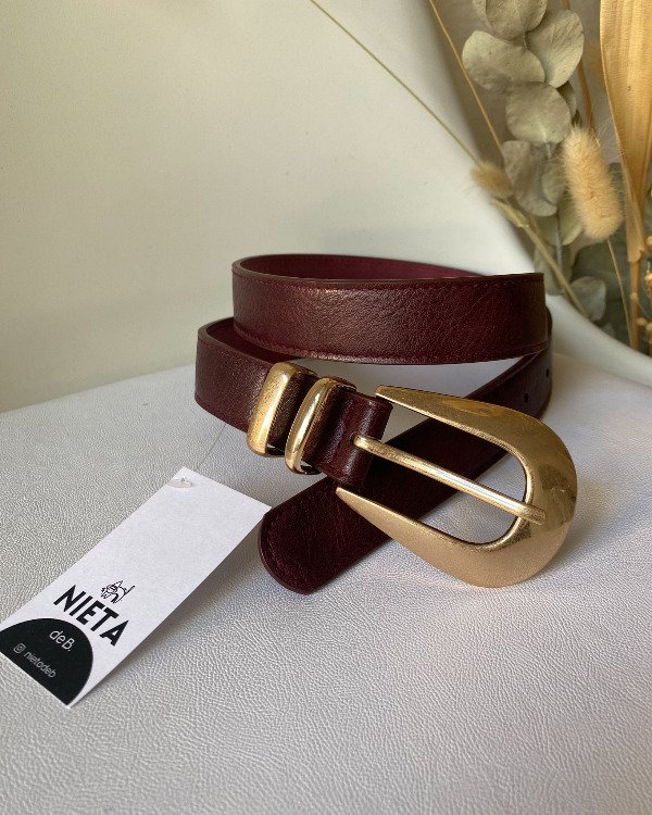 Producto - Cinto NC102 Bordó
