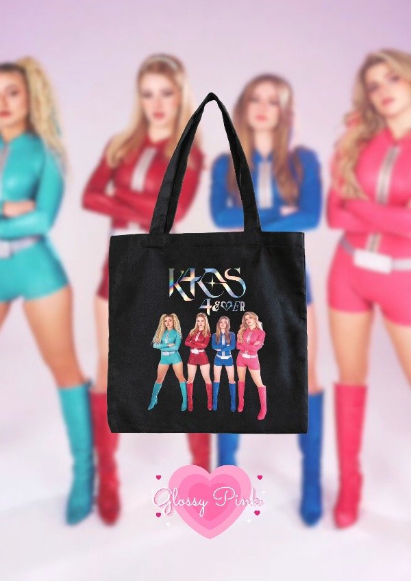 Producto - Tote Bag K4OS TOUR - VINILO TEXTIL HOLOGRAFICO