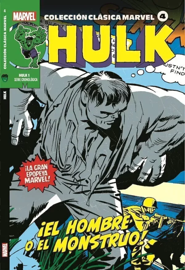 Producto - COLECCIÓN CLÁSICA MARVEL #14 HULK - EL HOMBRE O EL MONSTRUO!