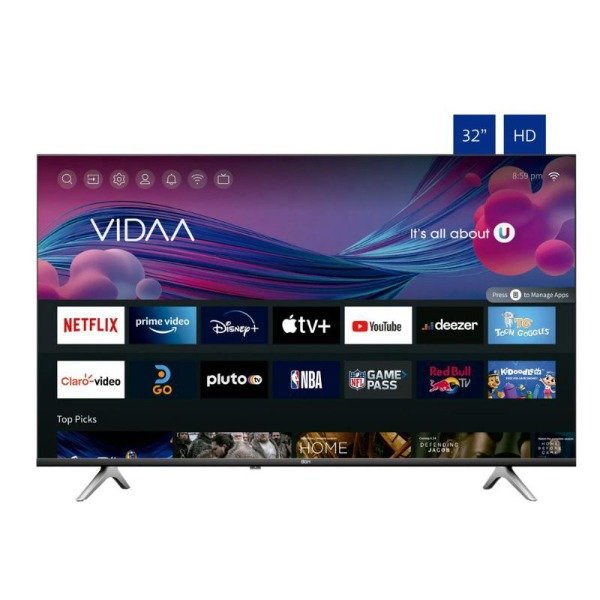Producto - SMART TV 32" BGH HD B3223H5 VIDAA NEGRO