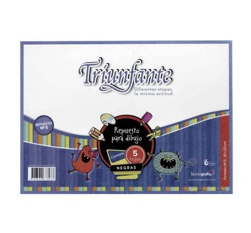 Producto - REPUESTO DE DIBUJO OFICIO N5 NEGRO 5H