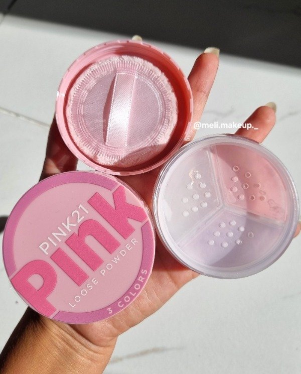 Producto - Polvo Traslucido 3en1 PINK21 - 2