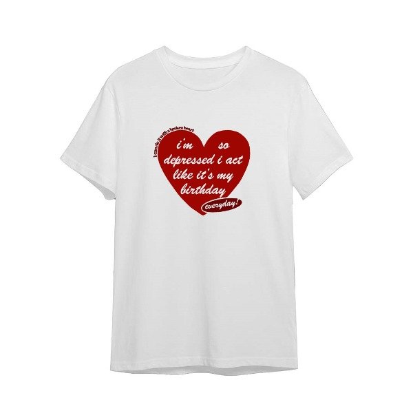 Remera I can do it with a broken heart