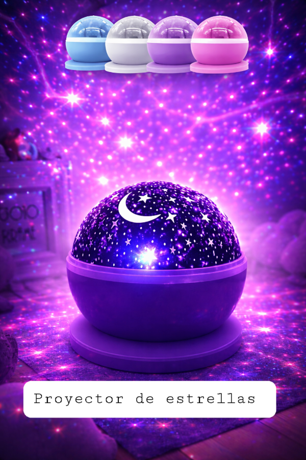 Producto - Proyector de Estrellas y Luna