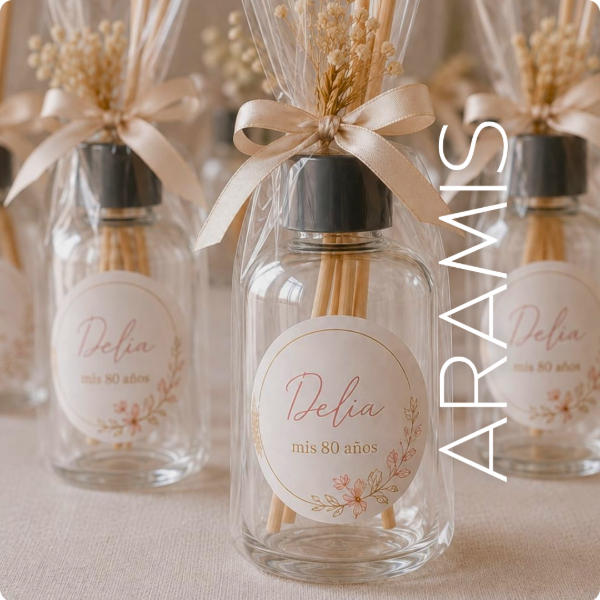 Producto - Souvenir Difusor con Varillas