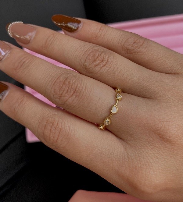 Producto - Anillo Mil amores ac.quirurgico dorado