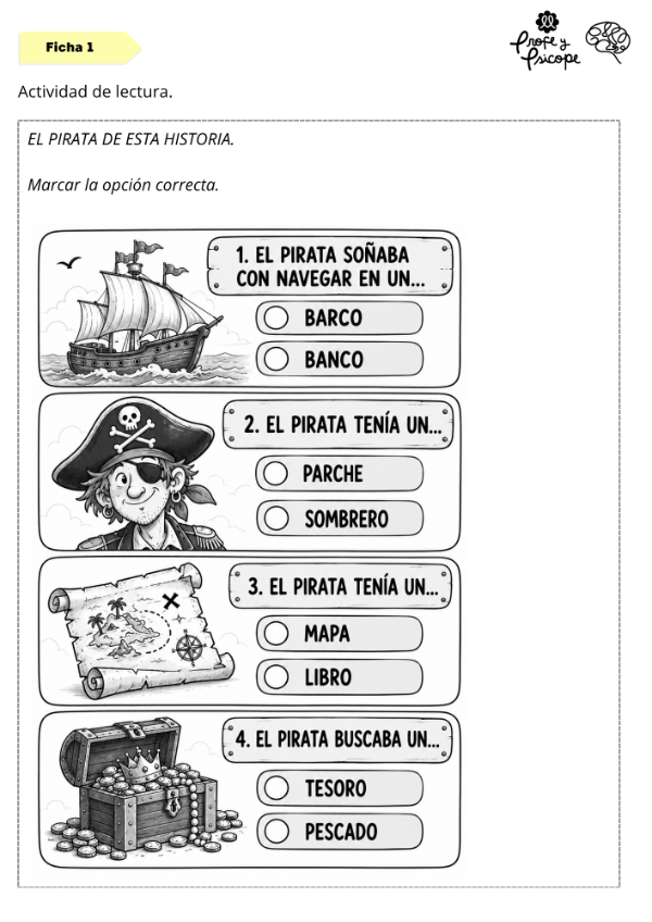 Producto - CUENTOS CON PIRATAS: Recorridos diversificados de alfabetización 3 niveles - 1