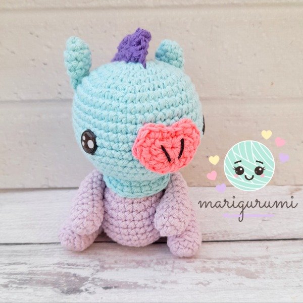 Producto - Baby bt21 Mang PATRÓN amigurumi