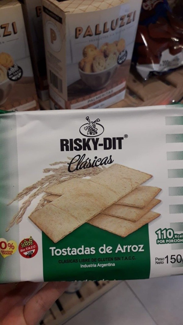 Producto - Tostadas de arroz Risky dit