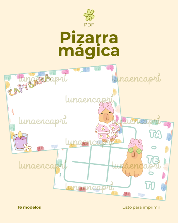 Producto - PDF - Pizarra mágica