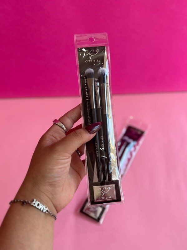 Producto - Set de brochas x3 para ojos City Girl