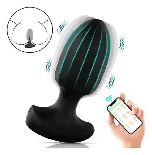 Producto - Plug Anal Bluetooth / Vibrador Control App a distancia