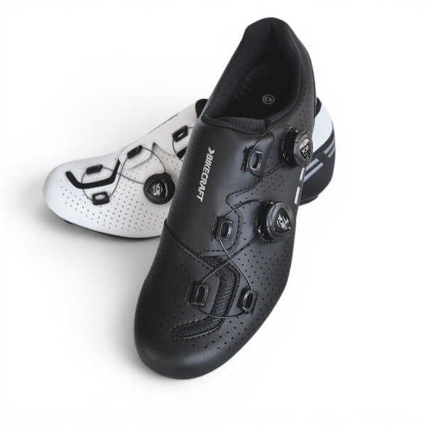 Producto - Zapatillas Ciclismo Ruta Bikecraft SR01 Doble Dial Rotativo y Ultra Livianas - 0