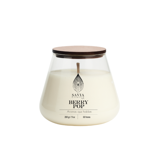 Producto - Vela Vaso Volcan Berry pop