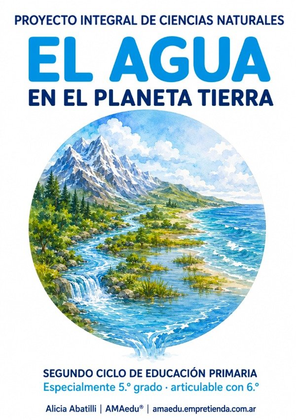 Producto - Proyecto EL AGUA EN LA TIERRA (Ciencias, Segundo Ciclo)