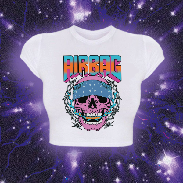 Producto - AIRBAG Calavera Retro babytee - 0