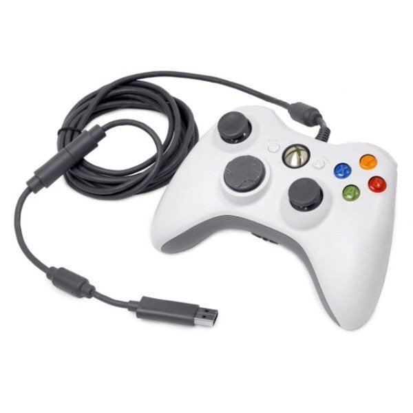 Producto - Xbox 360 Joystick con cable USB White REPLICA - 2