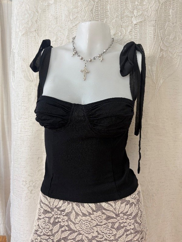 Producto - Top Bustier Negro Talle S CODIGO A