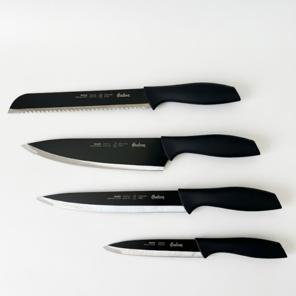 Producto - Set de Cuchillos Hudson Black con Taco Universal - 5 Piezas - 3