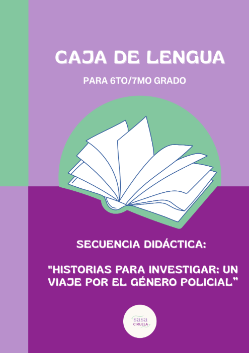 Producto - CAJA DE LENGUA PARA 6TO Y 7MO - GÉNERO POLICIAL