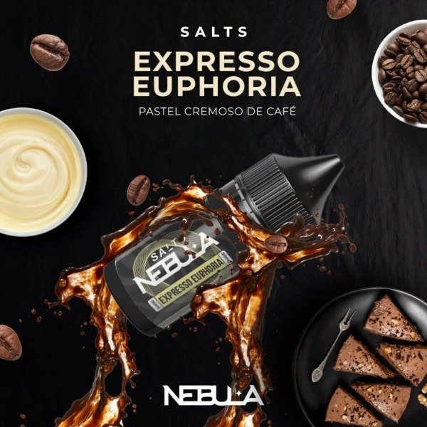 Producto - Nebula salt expresso euphoria pastel cremoso con café 35 mg