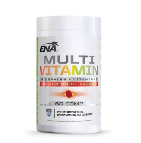 Producto - Multivitamin Ena Sport - Minerales, Vitaminas, Cafeína 60 caps