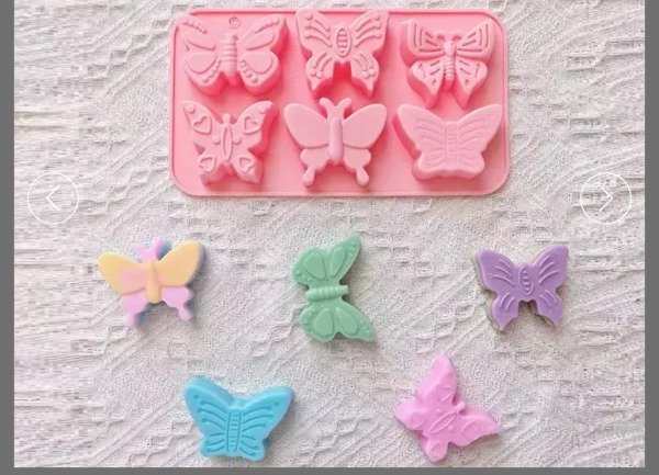 Producto - Molde mariposa por 6