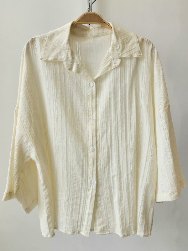 Producto - Camisa Manga Ancha Brodery Plano (Art. 5866)