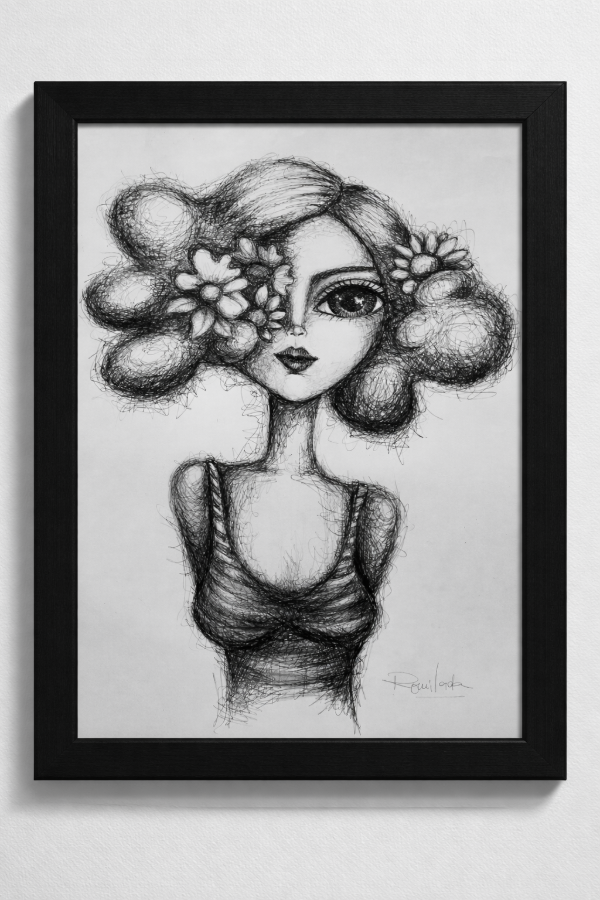 Producto - Ilustración Original en Bolígrafo, 40 x 60