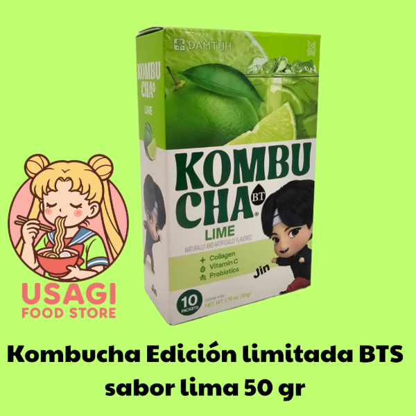 Producto - Kombucha Edición limitada BTS sabor lima 50 gr.