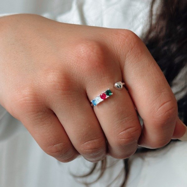 Producto - Anillo Prisma Plata 925