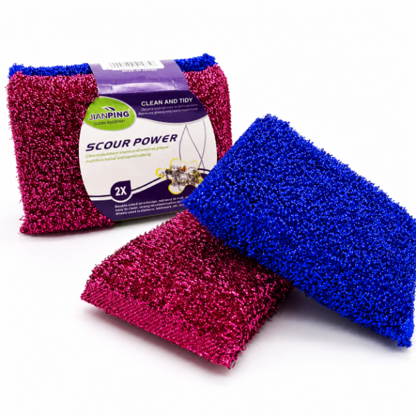 Producto - FIBRA ESPONJA SPUGNELLA PARA COCINA. RESISTENTE NO RAYA. x 2 unidades