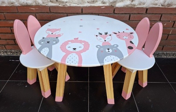 Producto - JUEGO DE MESA HELADERA LAVARROPAS CARRITO - 1