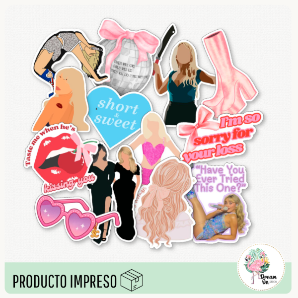 Producto - Stickers Sabrina Carpenter
