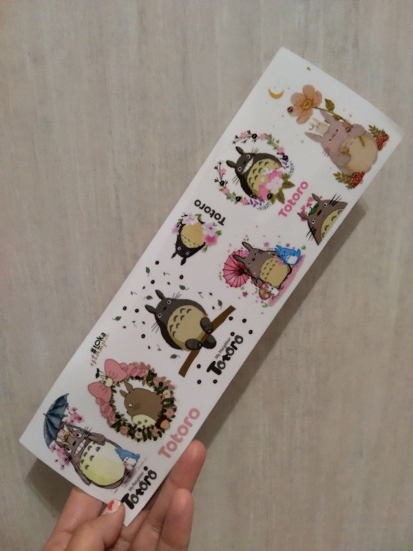 Producto - UV Tiras 8x28cm Totoro #3