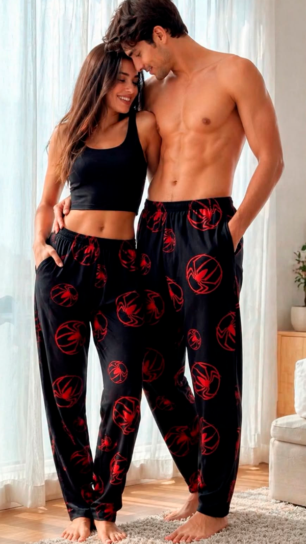 Producto - Pant Polar Pareja SPIDERMAN