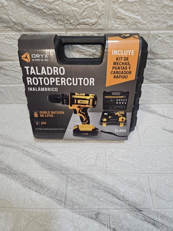 Producto - Taladro Atornillador Inalámbrico Retopercutor C/bateria