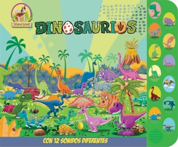 Producto - Libro tesoro de sonidos: DINOSAURIOS