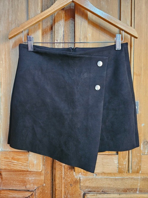 Producto - Pollera Pantalón Zara Negra t.M