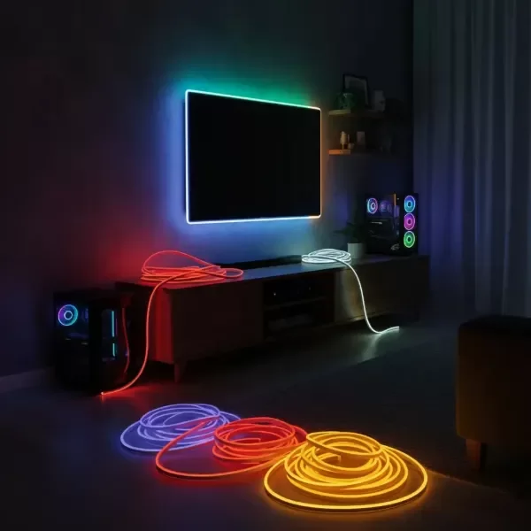 Producto - Tira LED COB Verde 5M 12V Para Decoración e Iluminación  código: LED-COB320G-12V - 5