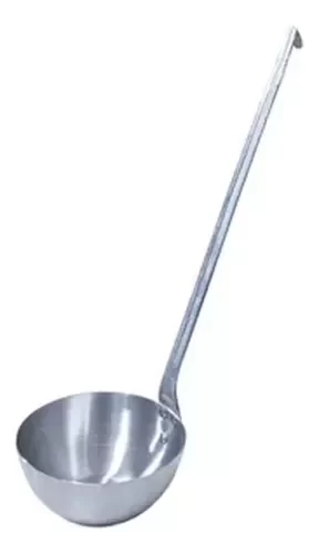 Producto - Cucharon De Aluminio N 14 Cm Para Olla Gastronomica