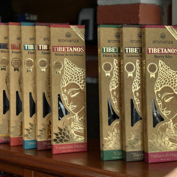 Producto - Sahumerios Tibetanos Mix de Fragancias Aromanza x 8 Unid.