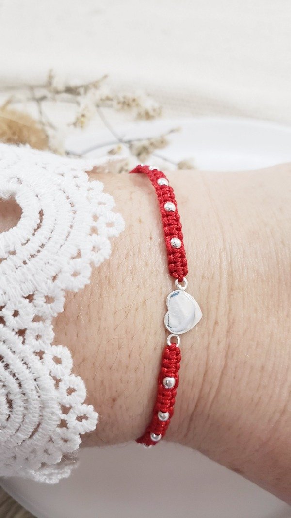 Producto - Pulsera de Hilo y Plata (PU142)