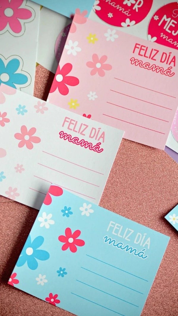Producto - 12 tarjetas dedicatorias